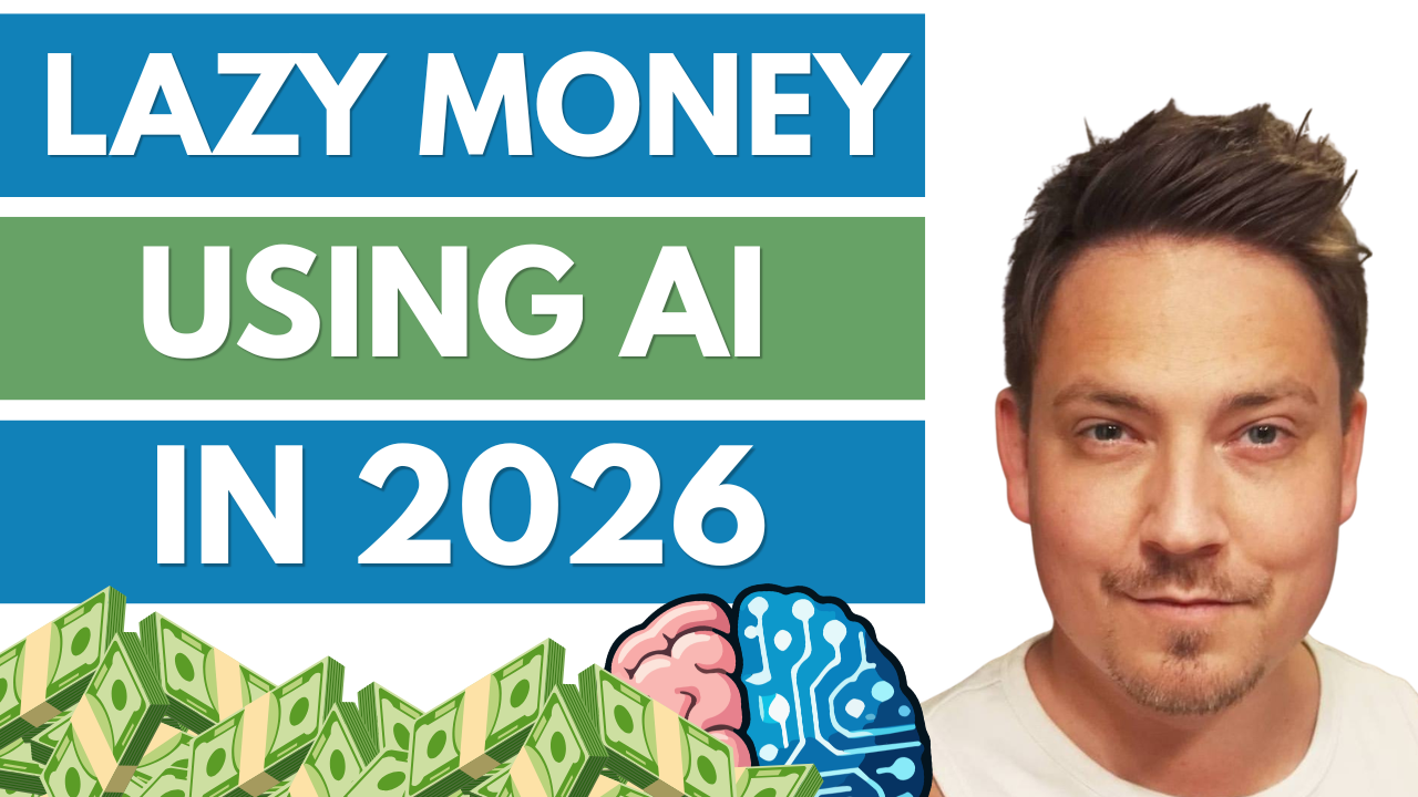 laziest way to make money with ai